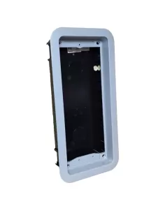 Urmet 1128//51 Unterputzdose mit grauem Rahmen